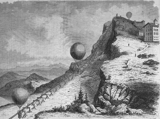 Die Luftbahn auf den Rigi (1859)