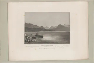 Vierwaldstättersee mit dem Rigi = Le lac des quatre cantons et le Rigi = The lake of the four cantons and the Rigi (approx. 1865)