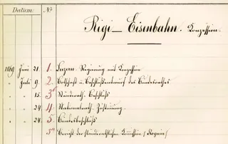 Rigi Eisenbahn Konzession (1869)