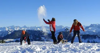 Mt. Rigi 'Queen of the Swiss Mountains' in Winter