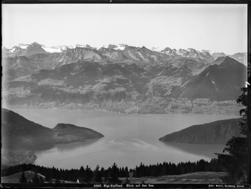 Rigi Kaltbad, Panorama (approx. 1910)