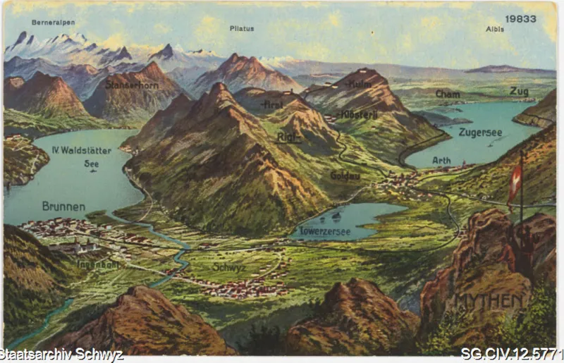 Panorama rund um die Rigi (keine Angabe)