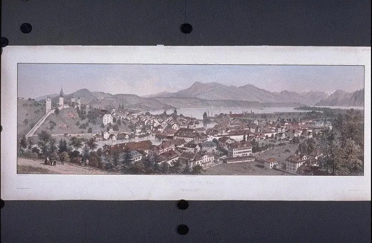 LUCERNE ET LE RIGI (1864)