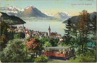 Vitznau, and the Rigi Railway (vor 06.08.1915)