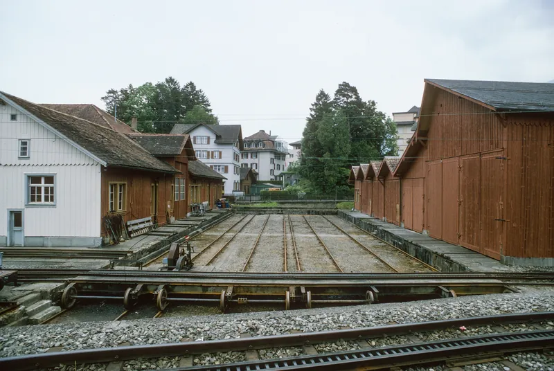 Arth, Goldau, Arth-Rigi-Bahn ARB, today Rigibahnen AG (6/1995)