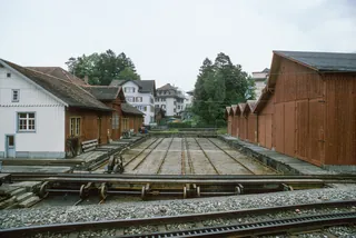 Arth, Goldau, Arth-Rigi-Bahn ARB, today Rigibahnen AG (6/1995)