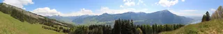 Panoramic view near Oberhütte - panoramio (Taken on 18 May 2014)