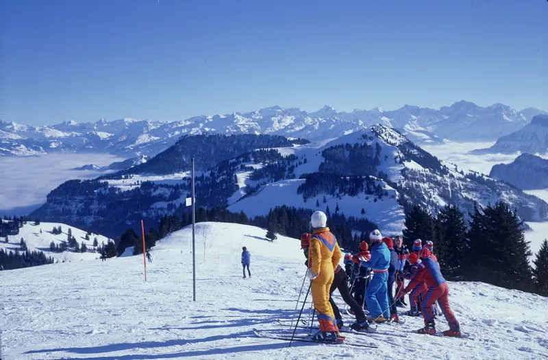 Rigi, Skiing (1975)
