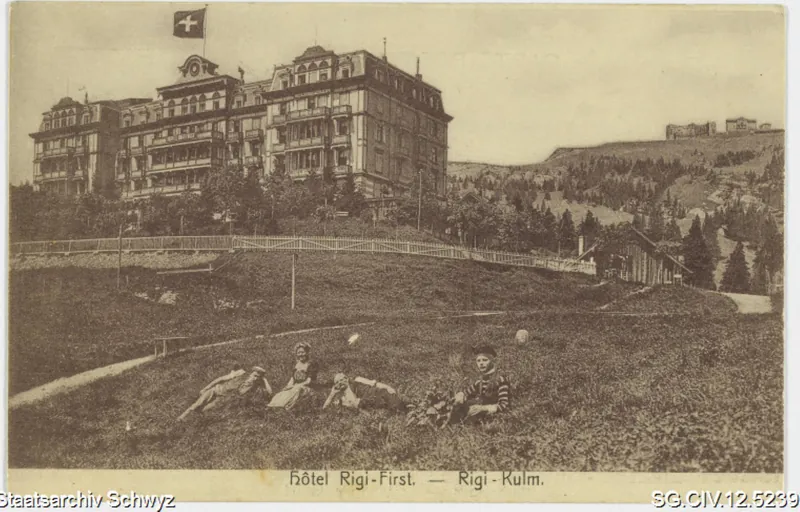 Hotel Rigi-First - Rigi-Kulm (1908)