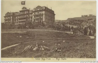 Hotel Rigi-First - Rigi-Kulm (1908)