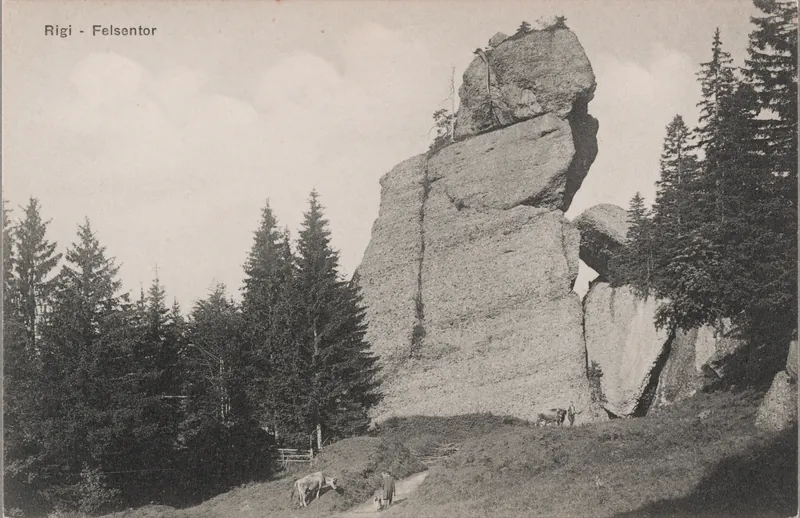Rigi rock gate (1915-1925)