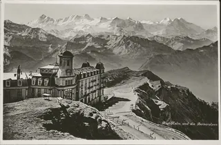 Rigi-Kulm and the Bernese Alps (ca. 1920)