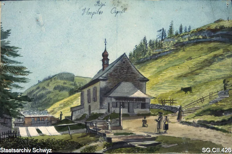 Kapelle Maria zum Schnee, Rigi-Klösterli (ca. 1830)