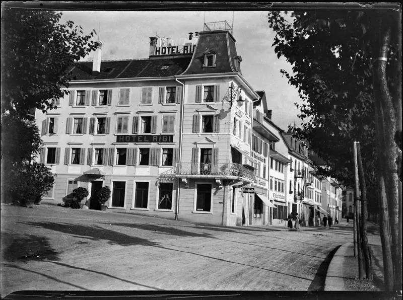 Hotel Rigi in der Vorstadt von Zug