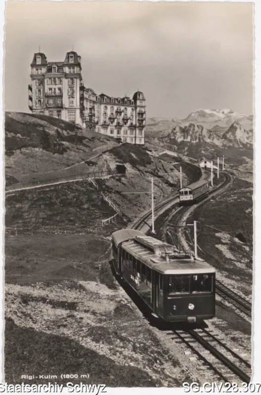 Rigi-Kulm (1800 m) (zwischen 1875 und 1952)