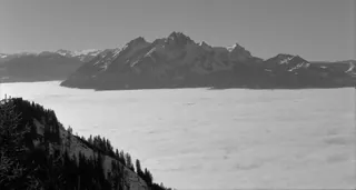 Rigi, winter landscapes (29.01.1991)