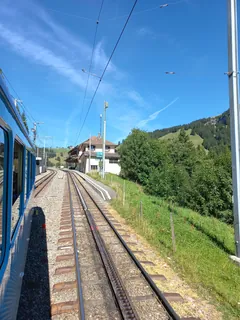 Rack railway Arth-Goldau to Rigi-railway station Rigi Kloesterli-02ASD (2023-09-04)