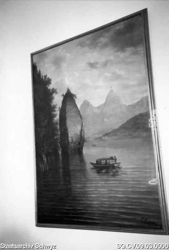 Schillerstein mit Rigi und Brunnen (1886)