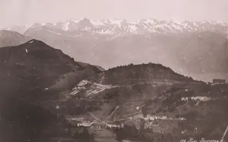 Rigi, view from Rigi Kulm to the south (S) (1890)