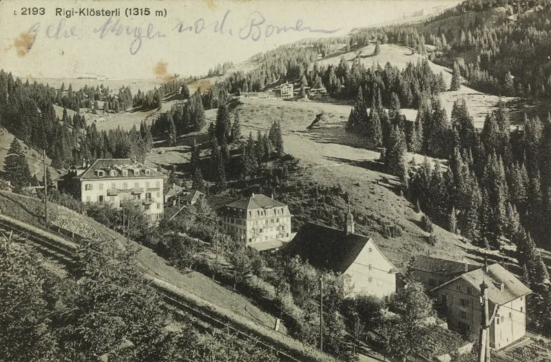Rigi-Klösterli (1315 m) (vor 4.6.1912)