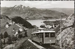 Rigi Relay (1592 m) with Pilatus (2132 m) (1937-1938)