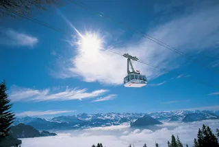 Mt. Rigi 'Queen of the Swiss Mountains' in Winter