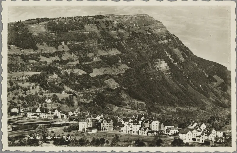 Goldau with the Rigi (1940-1950)