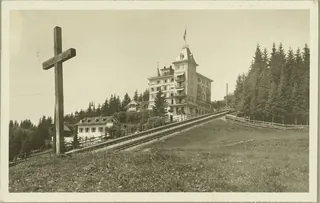 Rigi-Kaltbad, Hotel Bellevue, Open all year round (vor 14.08.1926)