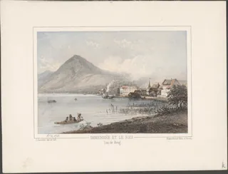 Immensée et le Rigi Lac de Zoug (from 1852)