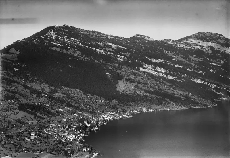Weggis with Rigi (13.08.1952)