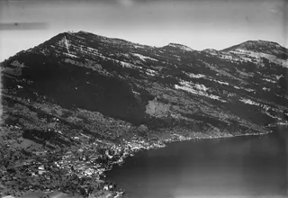 Weggis with Rigi (13.08.1952)