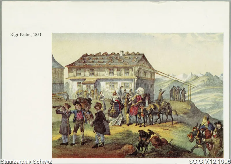 Rigi-Kulm 1851 (keine Angabe)