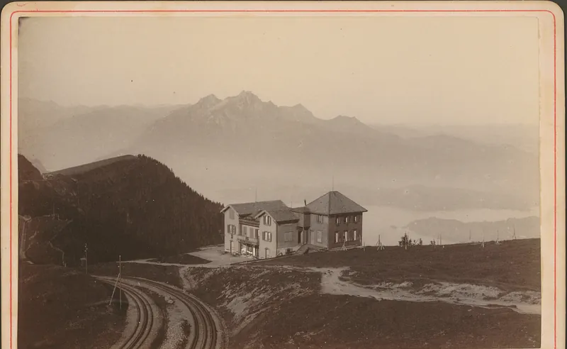 Rigi. Pilatus mit Breitingerhaus (1886)