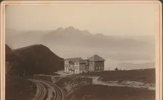 Rigi. Pilatus mit Breitingerhaus (1886)