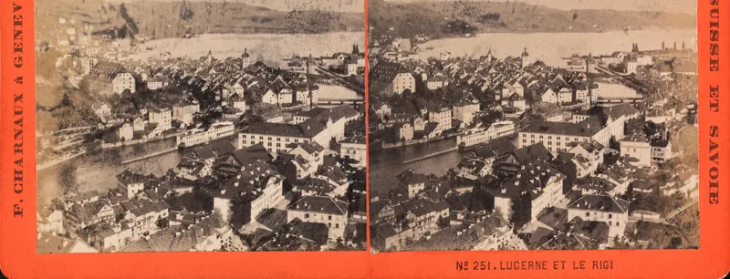 Lucerne et le Rigi. Suisse et Savoie (1870-1874)