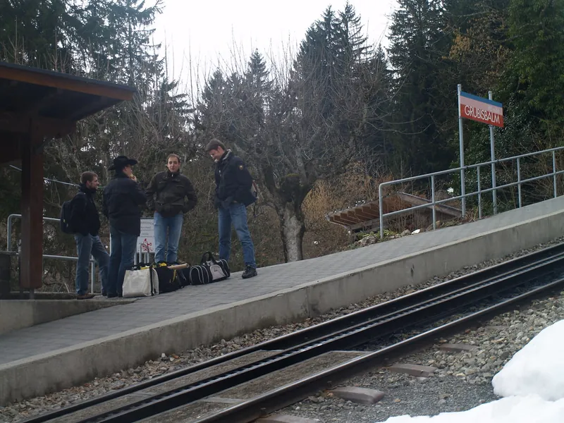 Waiting for the Rigibähnli