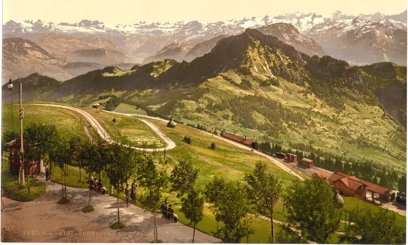 Scheidegg, general view, Rigi, Switzerland (between 1890 and 1900)