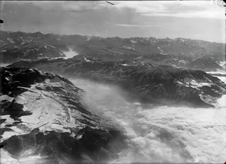 Zugerberg, Rigi, Urner Alps, Lake Lucerne, Lake Zug (1919)