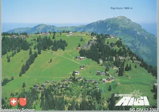 Rigi Scheidegg: Flugaufnahme (keine Angabe)