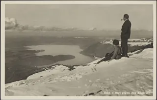 Blick von Rigi gegen den Zugersee (1939)
