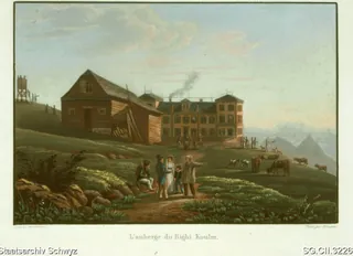 Hotel und Gasthaus Rigi-Kulm (nach 1847)