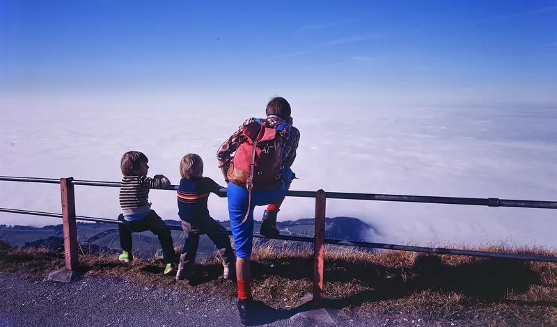 Rigi, Autumn Landscape with a Sea of Fog (1975)