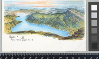 Rigi-Kulm : Panorama gegen Nord