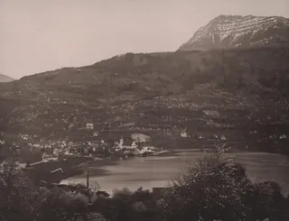 Küssnacht mit Rigi (ca. 1890)