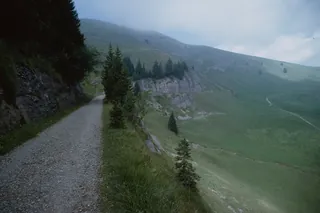 Route of the Rigi-Kaltbad-Scheidegg Railway (RSB) (8/1994)