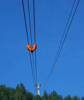 Weggis-ropeway-Rigi Kaltbad-slack carriers-pylon 2-01ASD (2023-10-08)