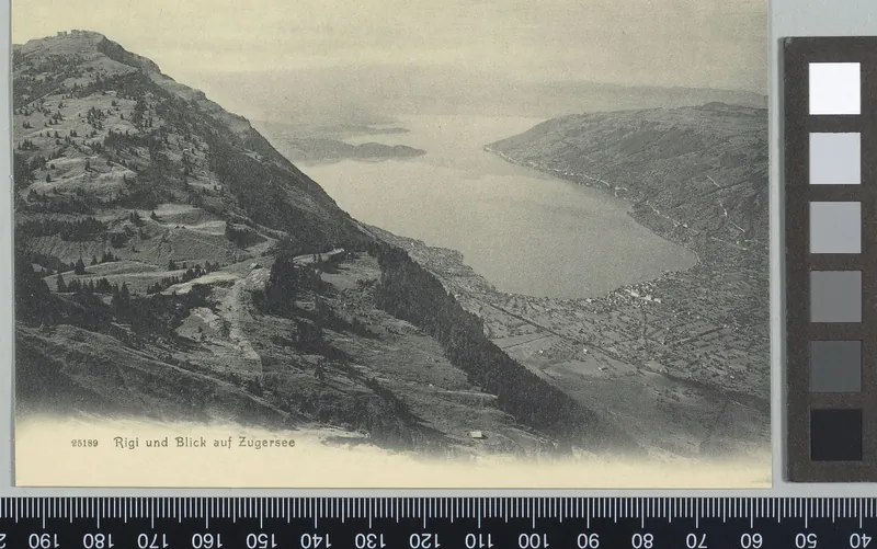 Rigi und Blick auf Zugersee