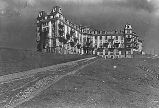 Rigi Kulm, Grand Hotel Schreiber, Aussenansicht (between approx. 1890 and approx. 1934)