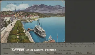 Luzern mit Rigi (1800 m). (1915)