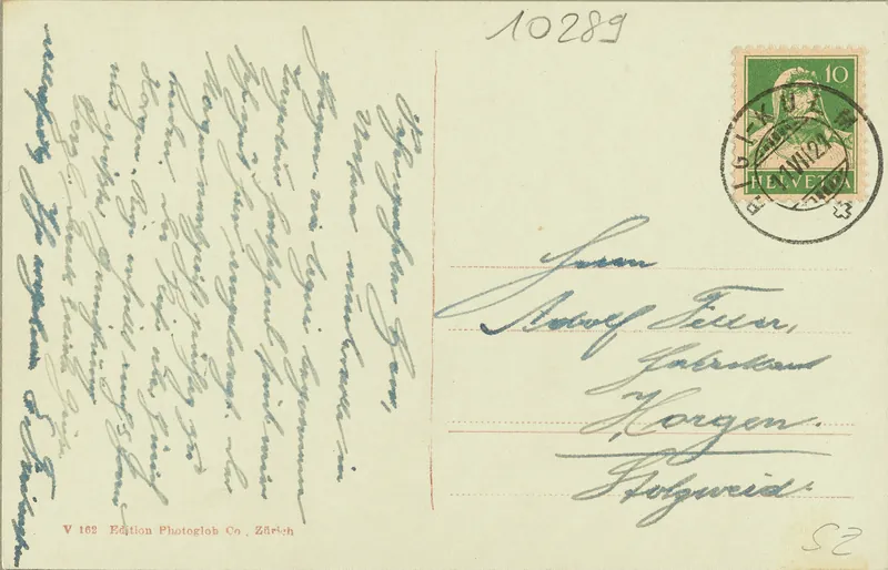 Rigi-Kulm and the Bernese Alps (vor 11.07.1921)